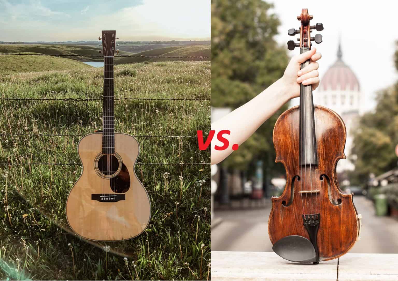Guitar vs. Violin (Which One to Choose) Guitar Symphony